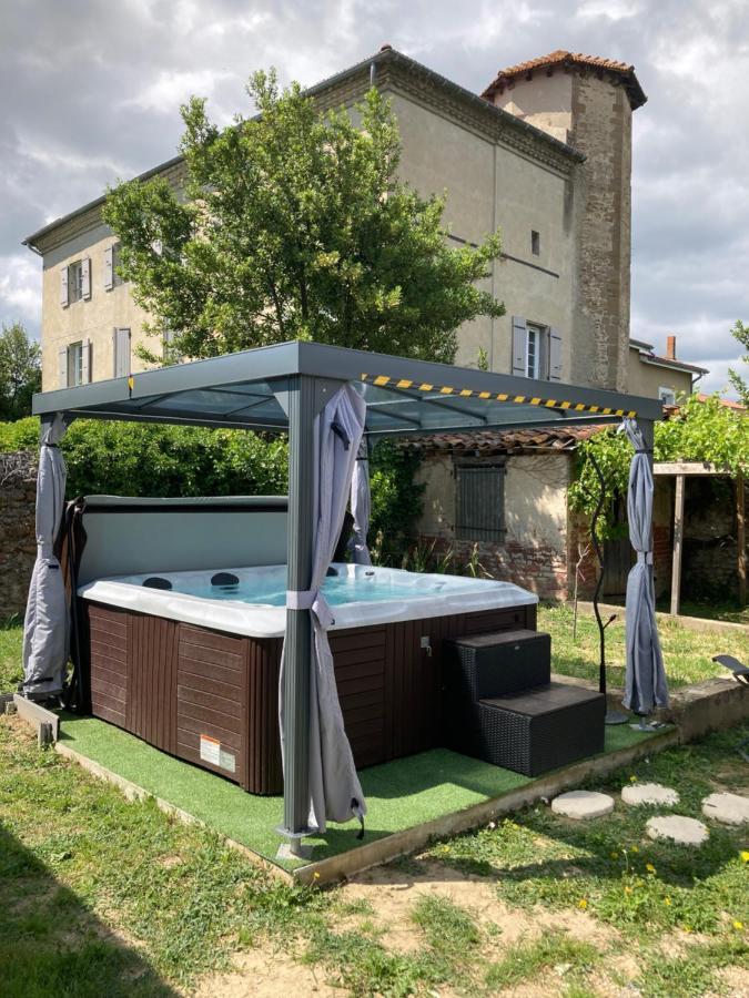 Les Gites De La Galaure Spa En Option Chateauneuf-de-Galaure Bagian luar foto