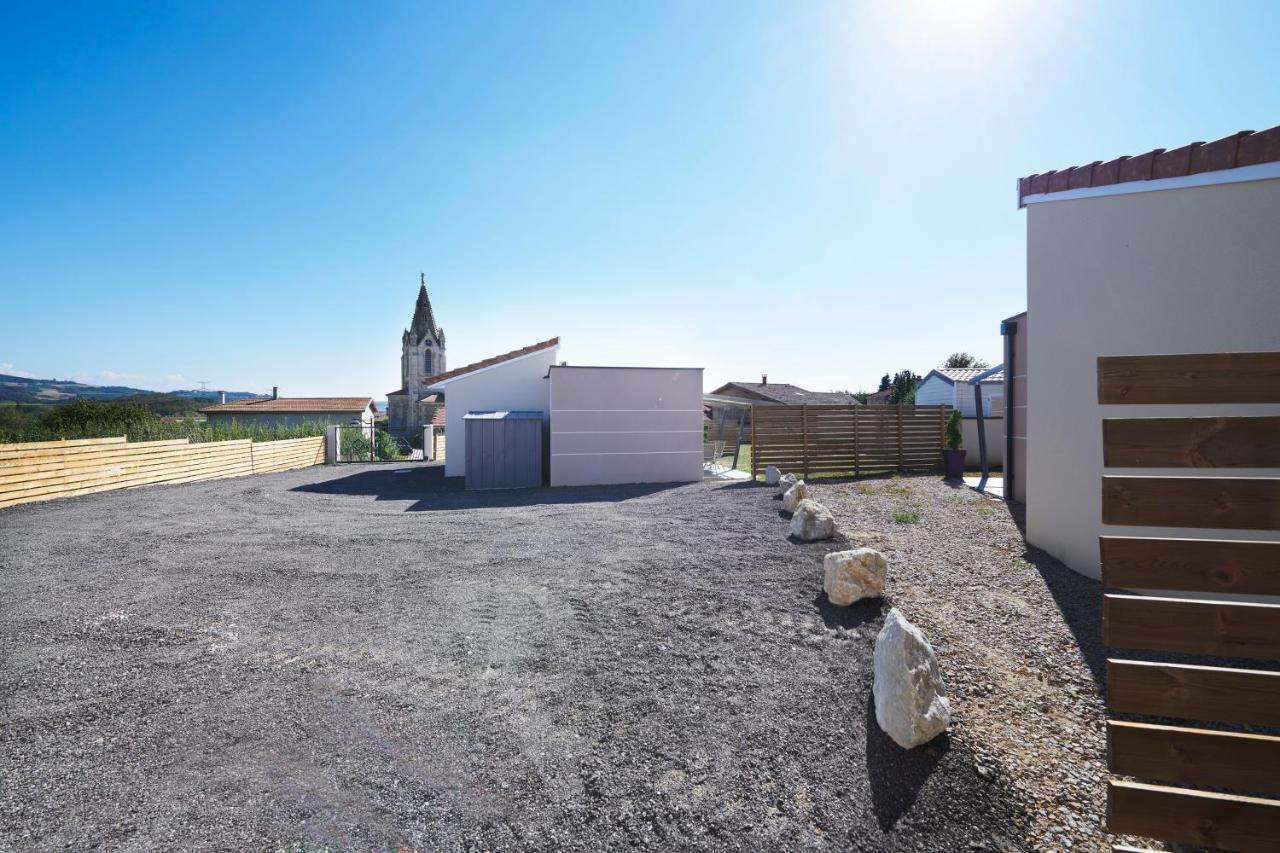 Les Gites De La Galaure Spa En Option Chateauneuf-de-Galaure Bagian luar foto
